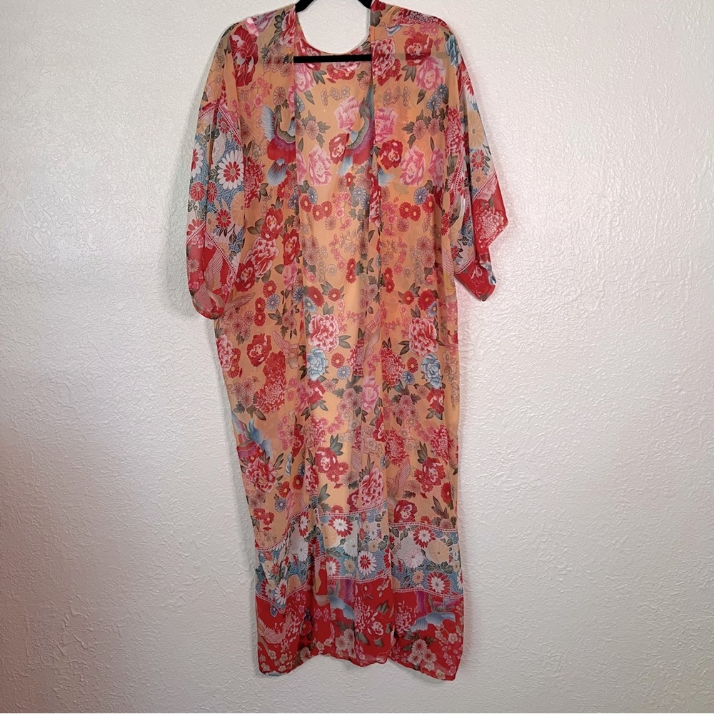 Floral Kimono Cardigan